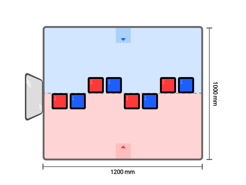 Color & Score Technic 경기장 탑뷰 이미지